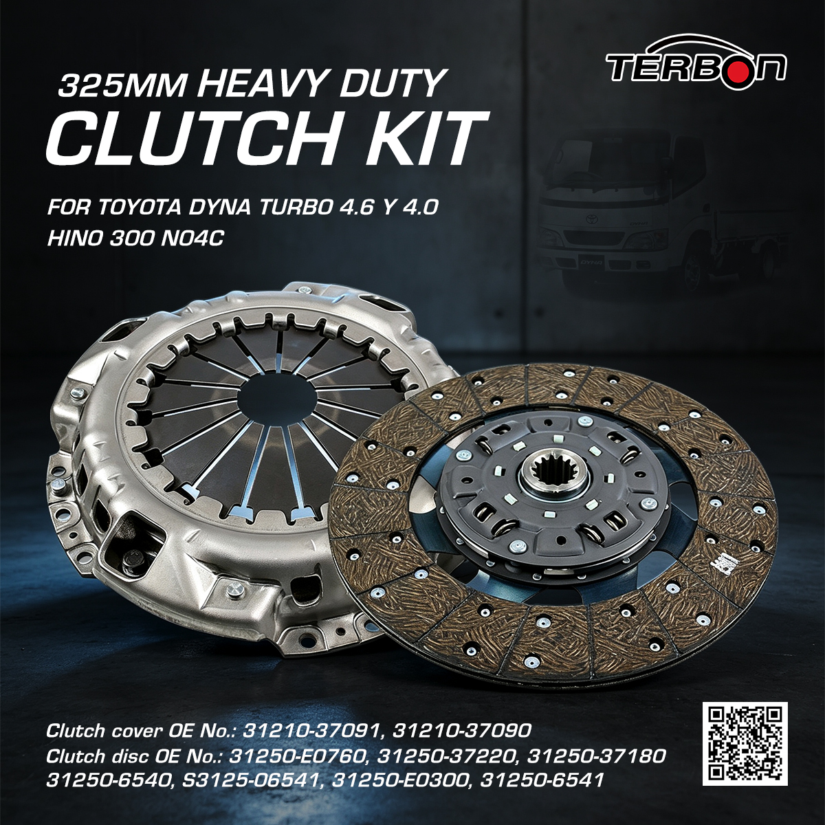 325MM 31210-2930  CLUTCH KIT